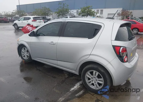 2015 Chevrolet Sonic Lt Auto из США, поврежденный, VIN 1G1JC6SBXF4126843